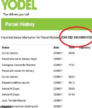 Yodel International Tracking 2 yodel international tracking